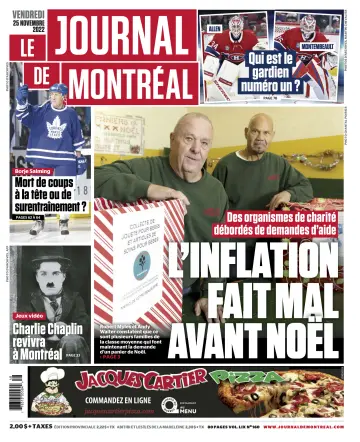 Le Journal de Montreal - 25 Nov 2022