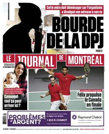 Le Journal de Montreal - 27 Nov 2022