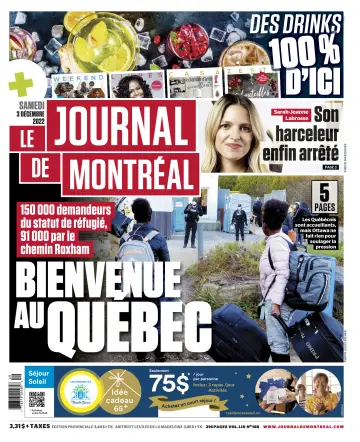 Le Journal de Montreal - 3 Dec 2022