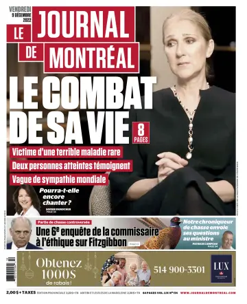 Le Journal de Montreal - 9 Dec 2022