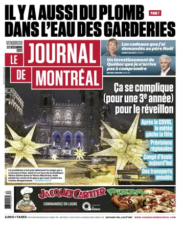 Le Journal de Montreal - 23 Dec 2022
