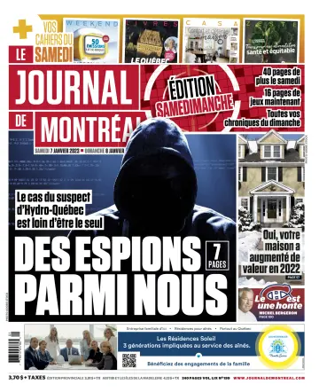 Le Journal de Montreal - 7 Jan 2023