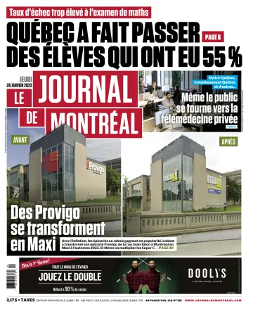 Le Journal de Montreal - 26 Jan 2023