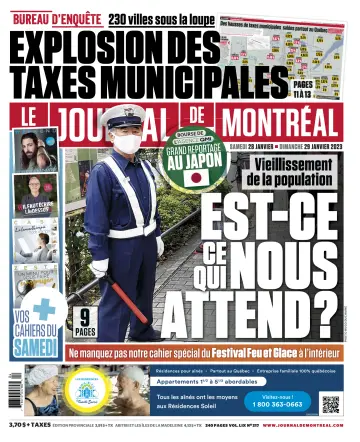 Le Journal de Montreal - 28 Jan 2023