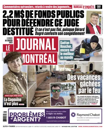 Le Journal de Montreal - 30 Jan 2023