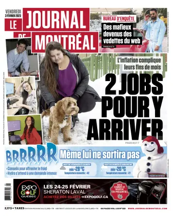 Le Journal de Montreal - 3 Feb 2023