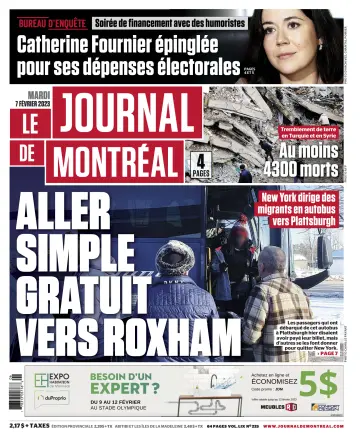 Le Journal de Montreal - 7 Feb 2023