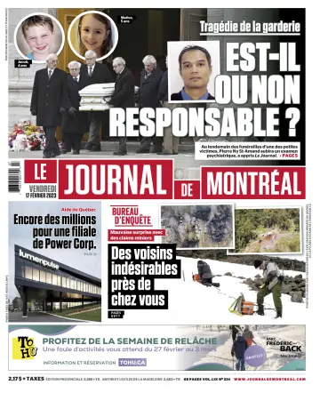 Le Journal de Montreal - 17 Feb 2023