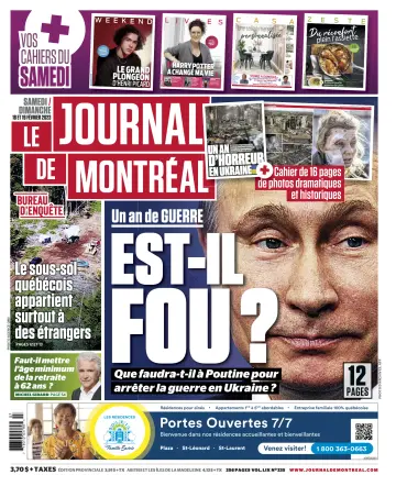 Le Journal de Montreal - 18 Feb 2023