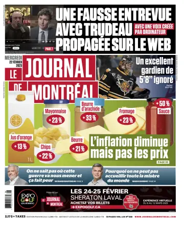 Le Journal de Montreal - 22 Feb 2023