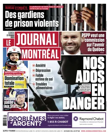 Le Journal de Montreal - 27 Feb 2023