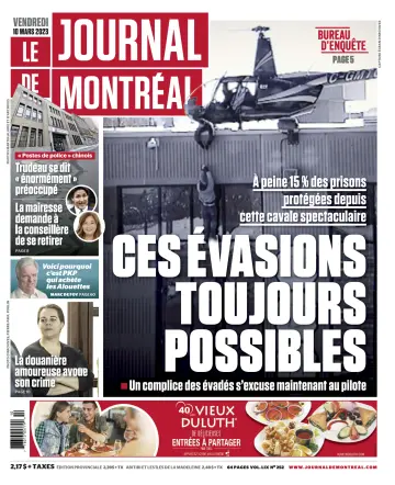 Le Journal de Montreal - 10 Mar 2023