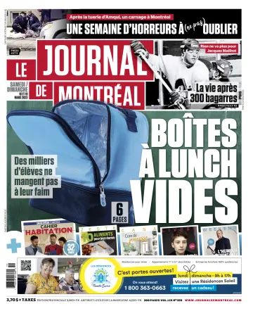 Le Journal de Montreal - 18 Mar 2023