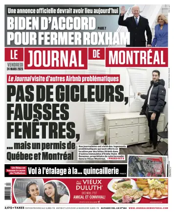 Le Journal de Montreal - 24 Mar 2023