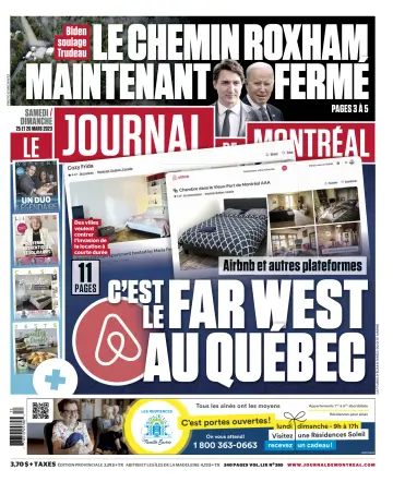 Le Journal de Montreal - 25 Mar 2023