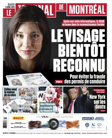 Le Journal de Montreal - 4 Apr 2023