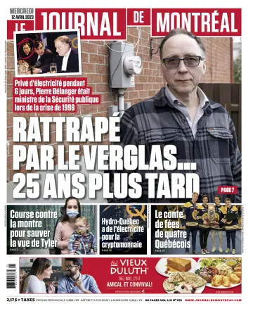 Le Journal de Montreal - 12 Apr 2023
