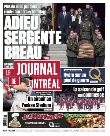 Le Journal de Montreal - 14 Apr 2023