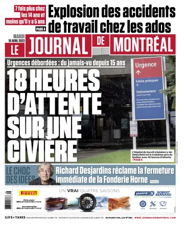 Le Journal de Montreal - 18 Apr 2023