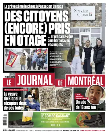 Le Journal de Montreal - 20 Apr 2023
