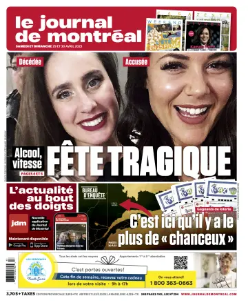 Le Journal de Montreal - 29 Apr 2023