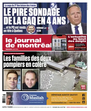 Le Journal de Montreal - 3 May 2023