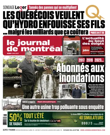 Le Journal de Montreal - 4 May 2023