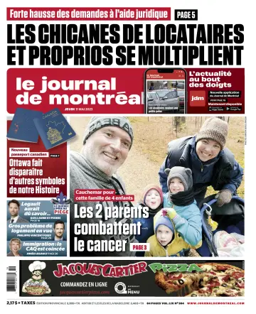 Le Journal de Montreal - 11 May 2023