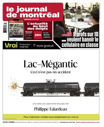 Le Journal de Montreal - 12 May 2023
