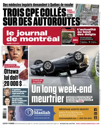 Le Journal de Montreal - 23 May 2023