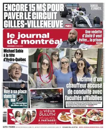 Le Journal de Montreal - 24 May 2023