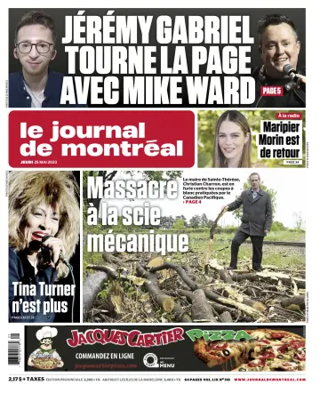 Le Journal de Montreal - 25 May 2023