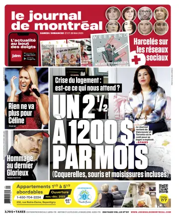 Le Journal de Montreal - 27 May 2023