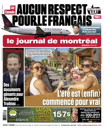 Le Journal de Montreal - 31 May 2023