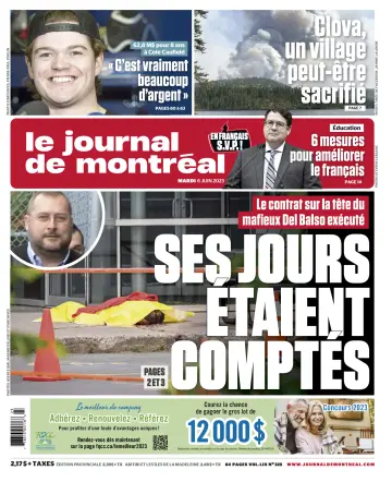 Le Journal de Montreal - 6 Jun 2023