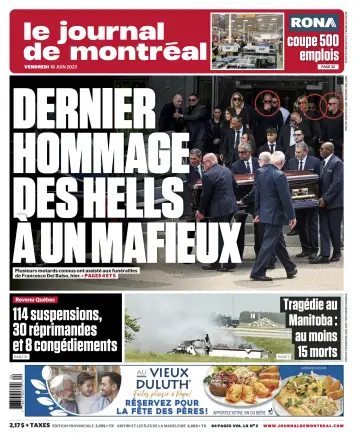 Le Journal de Montreal - 16 Jun 2023