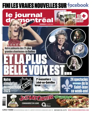 Le Journal de Montreal - 23 Jun 2023
