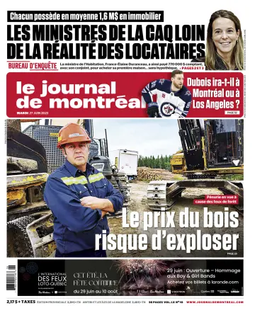 Le Journal de Montreal - 27 Jun 2023