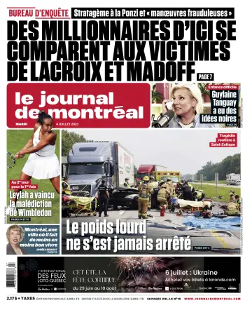Le Journal de Montreal - 4 Jul 2023