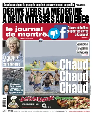 Le Journal de Montreal - 6 Jul 2023