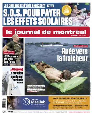 Le Journal de Montreal - 7 Jul 2023