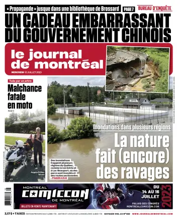 Le Journal de Montreal - 12 Jul 2023