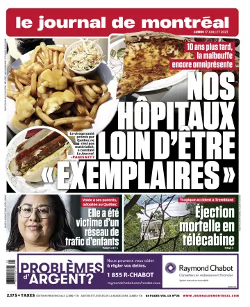 Le Journal de Montreal - 17 Jul 2023