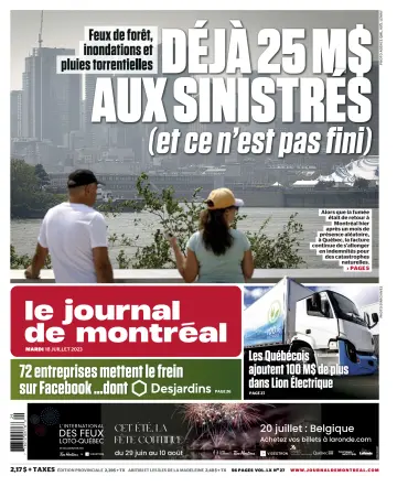 Le Journal de Montreal - 18 Jul 2023