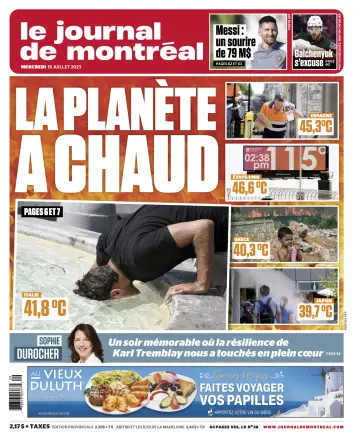 Le Journal de Montreal - 19 Jul 2023