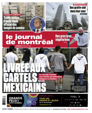 Le Journal de Montreal - 28 Jul 2023