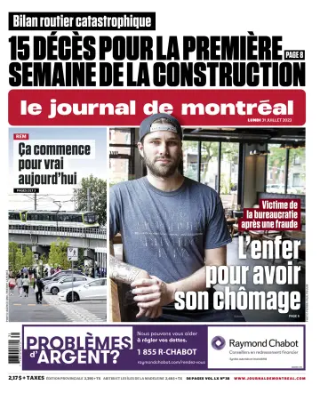 Le Journal de Montreal - 31 Jul 2023