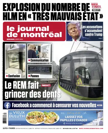 Le Journal de Montreal - 2 Aug 2023