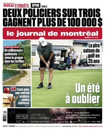 Le Journal de Montreal - 8 Aug 2023