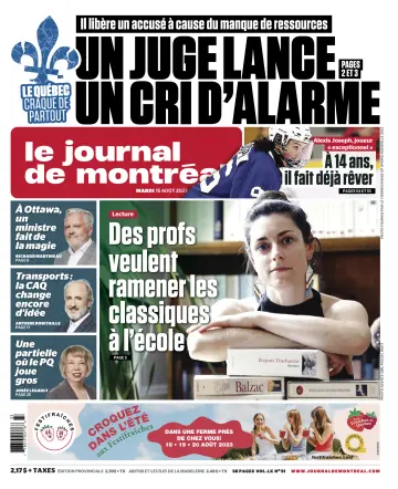 Le Journal de Montreal - 15 Aug 2023
